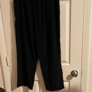 Alfred Dunner Black Straight Leg Women's Pants